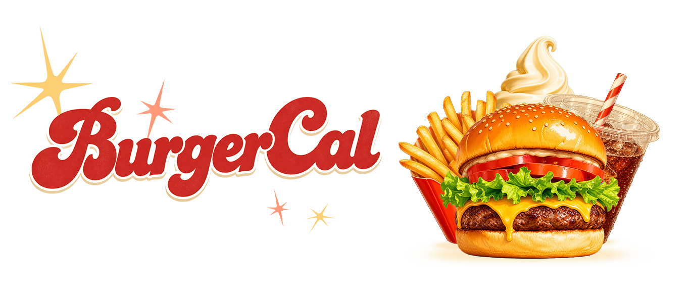 BurgerCal — マック・モス・バーガーキングのカロリー比較